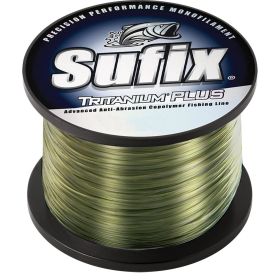 SUFIX Tritanum Plus&trade; - 17lb - Dark Green - 840 yds