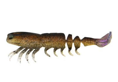 Zman Prawnstarz 2.5" Brn Shrimp 2Pk