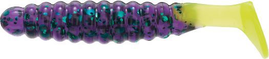 CB Crappie Grub 1" 18Bg-Junebug/Cht