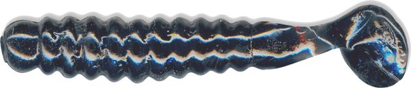 Cb Crappie Grub 1.5" Black 15Bg