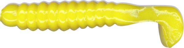 Cb Crappie Grub 1.5" Yellow 15Bg