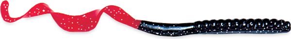 Cul 7.5" Worm 13Bg Blk/Red Tail