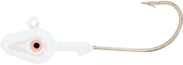 H&H Dbl Eye Jighead 1/2Oz 10Bg Wht