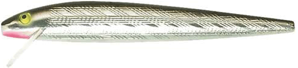 Reb Jntd Minnow 1/4-Sil/Blk
