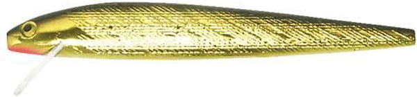 Reb Jntd Minnow 1/4-Gold/Blk