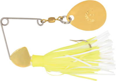 Hild Spin Dandy 1/8 Gold/Cht & Wht