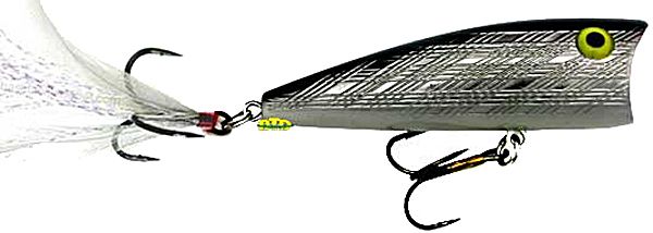 Reb Pop'R 1/4 2.5"-Chrm/Blk