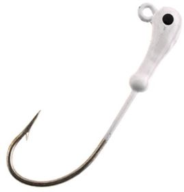 H&H Round Jighead 1/4Oz 10Pk Wht