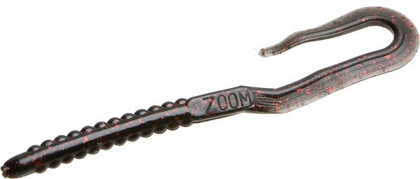Zoom 6" U-Tale Worm 20Bg-Blk/Red Gl