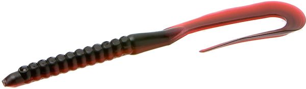 Zoom 6" U-Tale Worm 20Bg-Red Shad