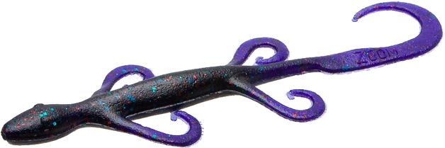 Zoom 6" Lizard 9Bg Junebug Red