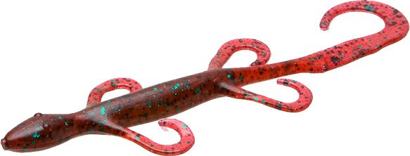 Zoom 6" Lizard 9Bg Red Bug