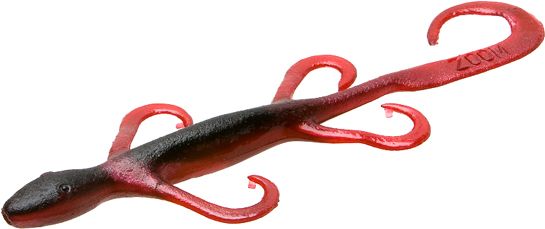 Zoom 6" Lizard 9Bg-Red Shad