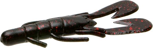 Zoom U-Vib Spd Craw 12Bg Blk Red Gl