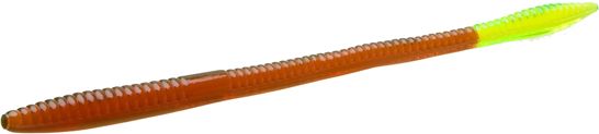 Zoom Trick Worm 6" 20Bg-Mo Cht