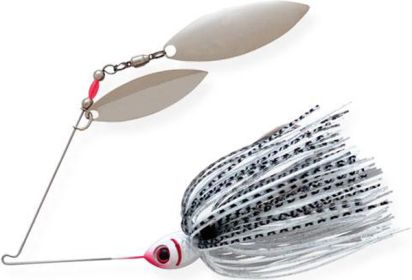 Bya Dbl Willow 3/8 - Silver Shad