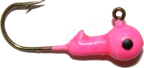 Bb 1/16 Ball Jig Head 10Bg Pink