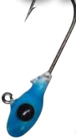 Garland 1/24Oz Mo Glo Jighead Blue