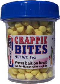 Magic Crappie Bites Yellow 1Oz