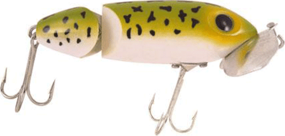Arbo Jittrbug Jnt 5/8 Frog Whtbly