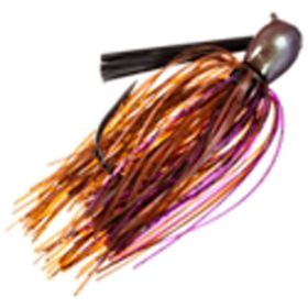 Miss Ike Mini Flip Jig 3/8 Brn/Purp