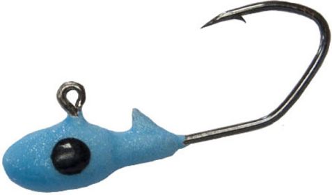Crappiepro 1/32 Sickle Jig 10Pk Blu