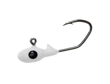 Crappiepro 1/16 Sickle Jig 10Pk Wht