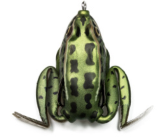 Lh Lunker Frog 2.25" Green Tea