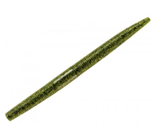 Yum 4" Dinger 10Pk Pmkn Pep/Grn Flk