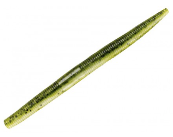 Yum 5" Dinger 8Pk Wtmln/Pearl Lam