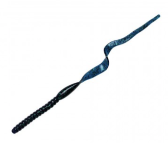 Yum 7.5" Ribbontail 12Pk Junebug