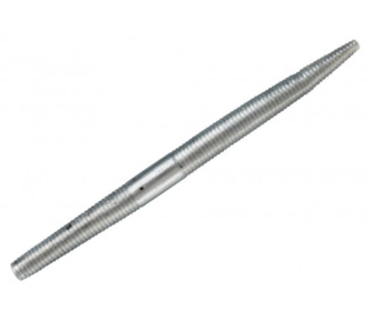 Yum 5" Dinger 8Pk Smoke/Pearl Lam