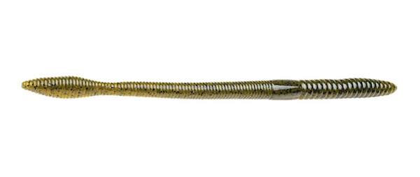 Sk Bull Worm 10" Green Pumpkin