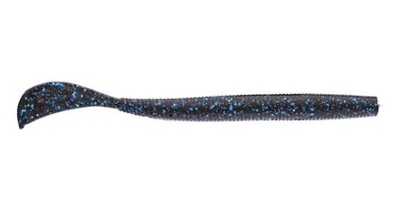 Sk Rage Cut-R-Worm 7" Blk Blu Flake