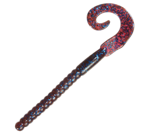 Pwrbait Worms 12" Blu Fleck 5Pk