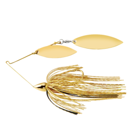 We Gld Dbl Wil Spinnerbt Gld Shiner