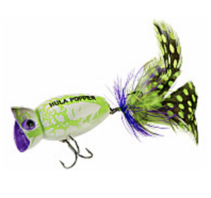 Arb Hula Popper 2.0 2" White Zombie