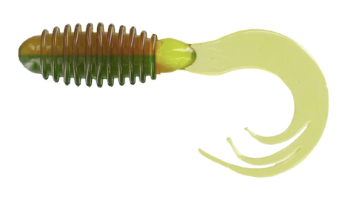 Bb 2" Rg Triptip Grub Grn Ween 10Pk