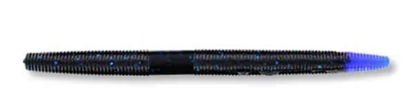 Yama 5" Senko Blk / Blu Flk Clr Blu