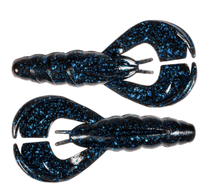 Zman Hella Crawz 3.75" Blk Blu 3Pk