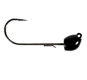 Zman Smh Jigheads 1/8 Oz Black 3Pk