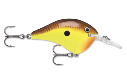 Rapala Dives-To 06 Chartreuse Brown