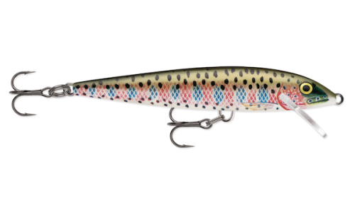 Rapala Orig Floater 05 Rainbw Trout