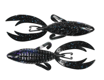 5" Rojas Fight Frog Blk Blu Flk 5Pk