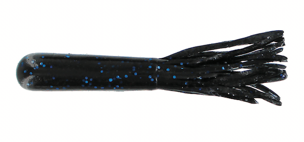 4" Salt Tube Black Blue Flake 8Pk