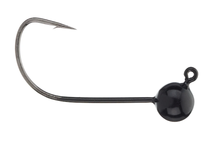Wacky Head Jig 3/16 Oz@Black 5Pk
