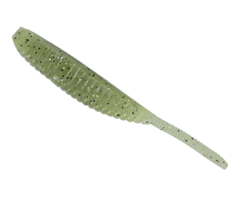 3" Shad Shape Worm / Baby Bass 10Pk