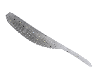 3" Shad Shape Worm Natural Shd 10Pk