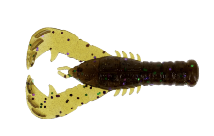 3" Yama Craw / Large Grn Purple 8Pk