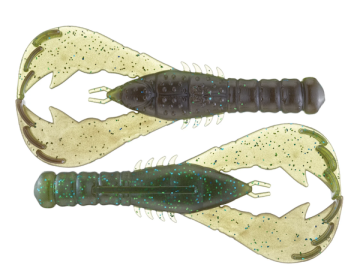 4" Yama Craw / Green Weenie 6Pk